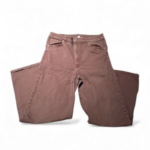 Divided x H&M Brown Flare Jeans